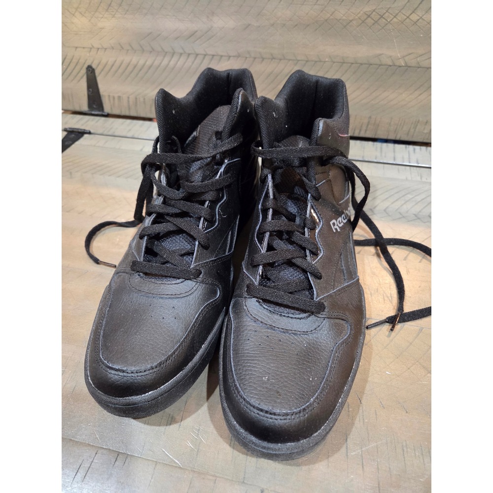 Reebok Royal BB4500 Hi2 Mens Basketball Shoes Triple Black High Top Size 14